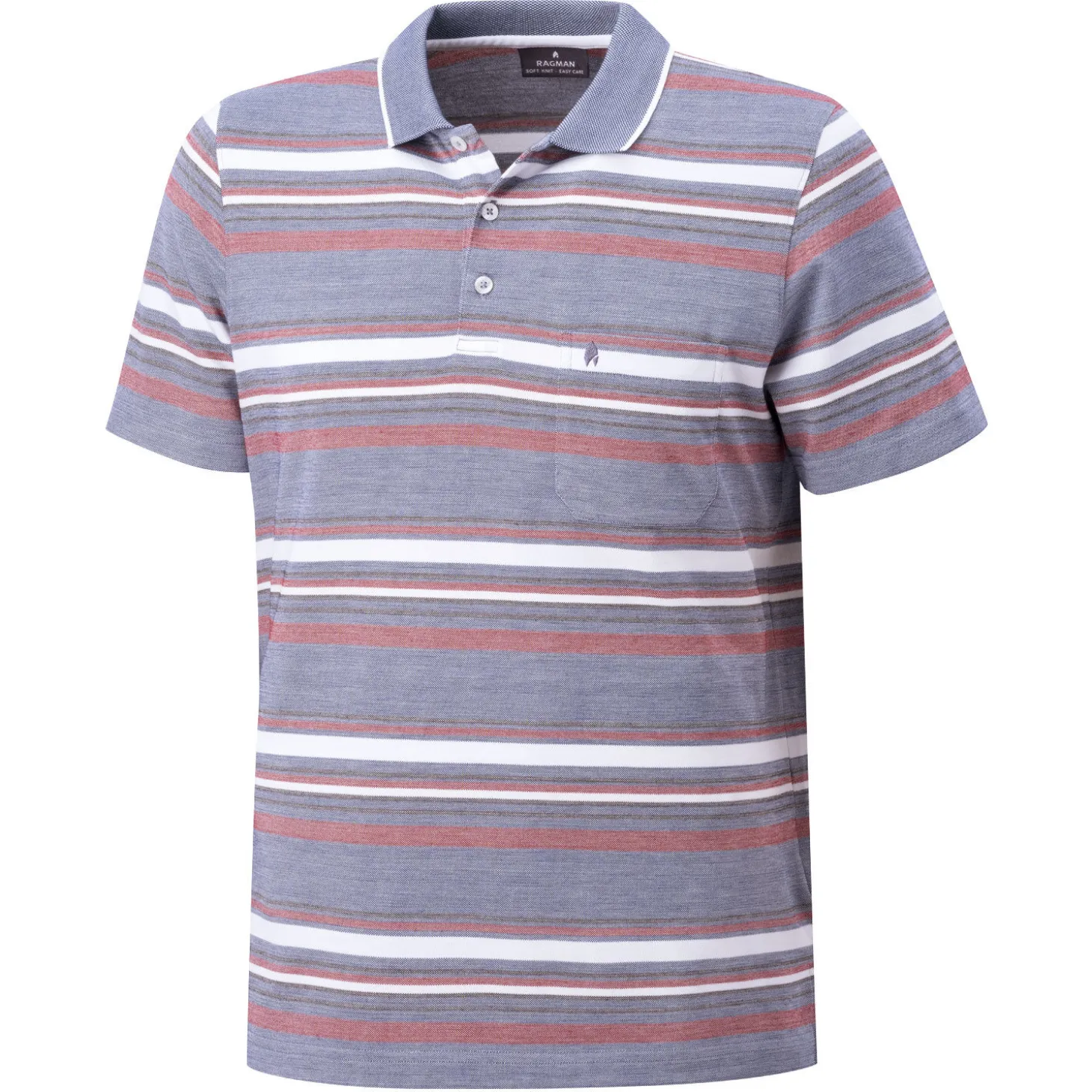 Ragman Herren Poloshirt