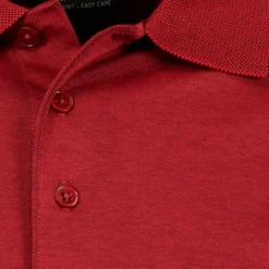 Ragman Herren-Poloshirt langarm uni