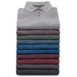 RAGMAN langarm Polohemd