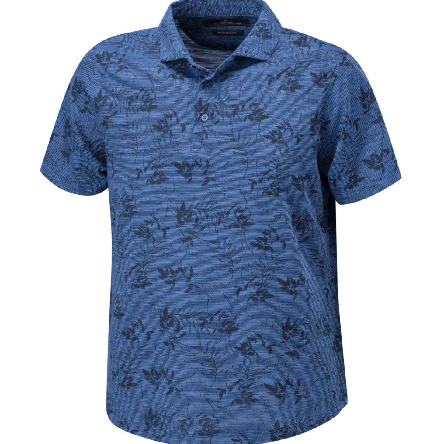 Ragman Poloshirt mit Print