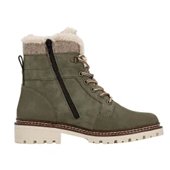 REMONTE Schnürstiefel aus Glattleder