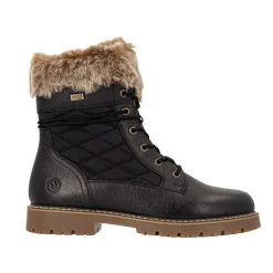 REMONTE Schnürstiefel aus Glattleder