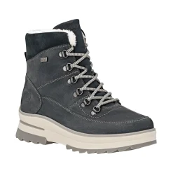 REMONTE Schnürstiefel aus Nubukleder