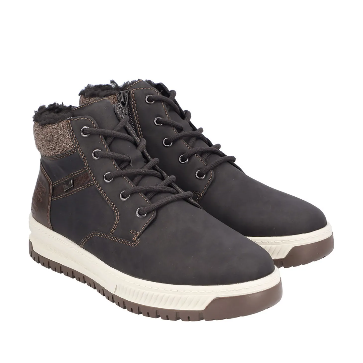 RIEKER Kurzstiefel für Herren aus pflegeleichtem Softmaterial
