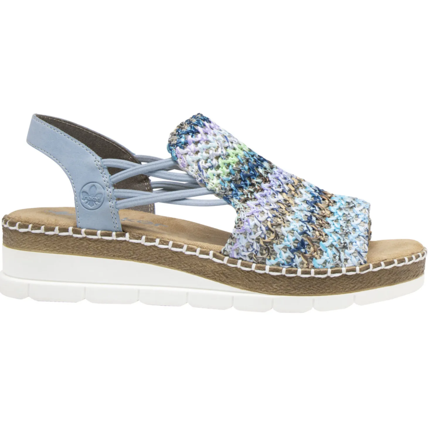 RIEKER Sandalette bunt für Damen