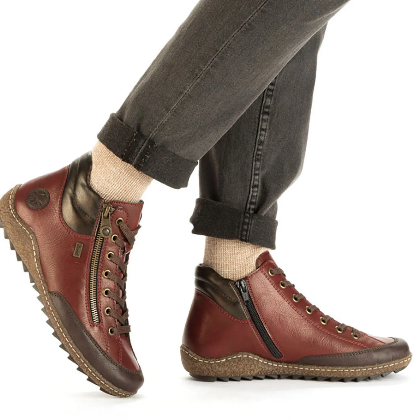 RIEKER Schnürstiefelette für Damen