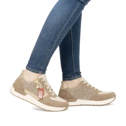 RIEKER Sneaker für Damen aus Softmaterial