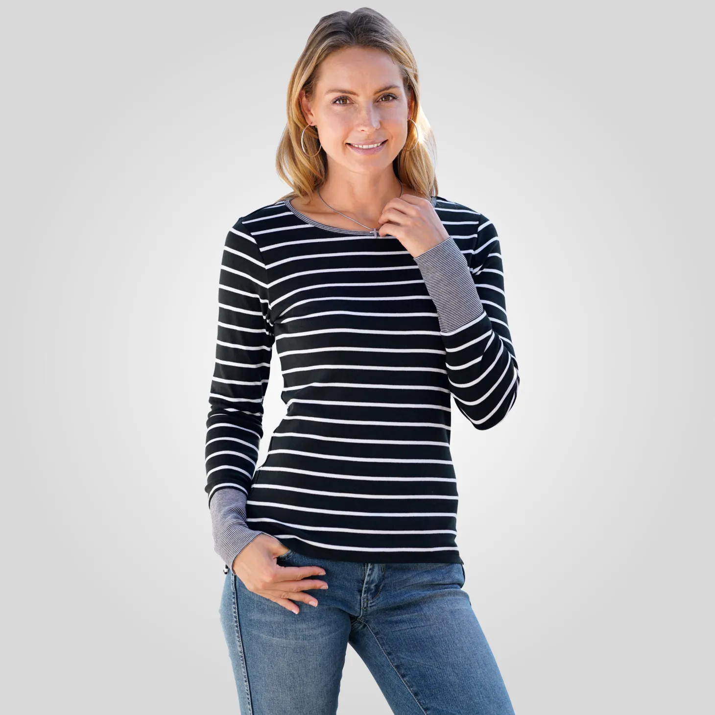 Ringelshirt langarm