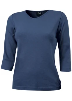 Ripp V-Neck 3/4 Arm Shirt