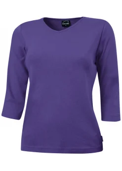 Ripp V-Neck 3/4 Arm Shirt