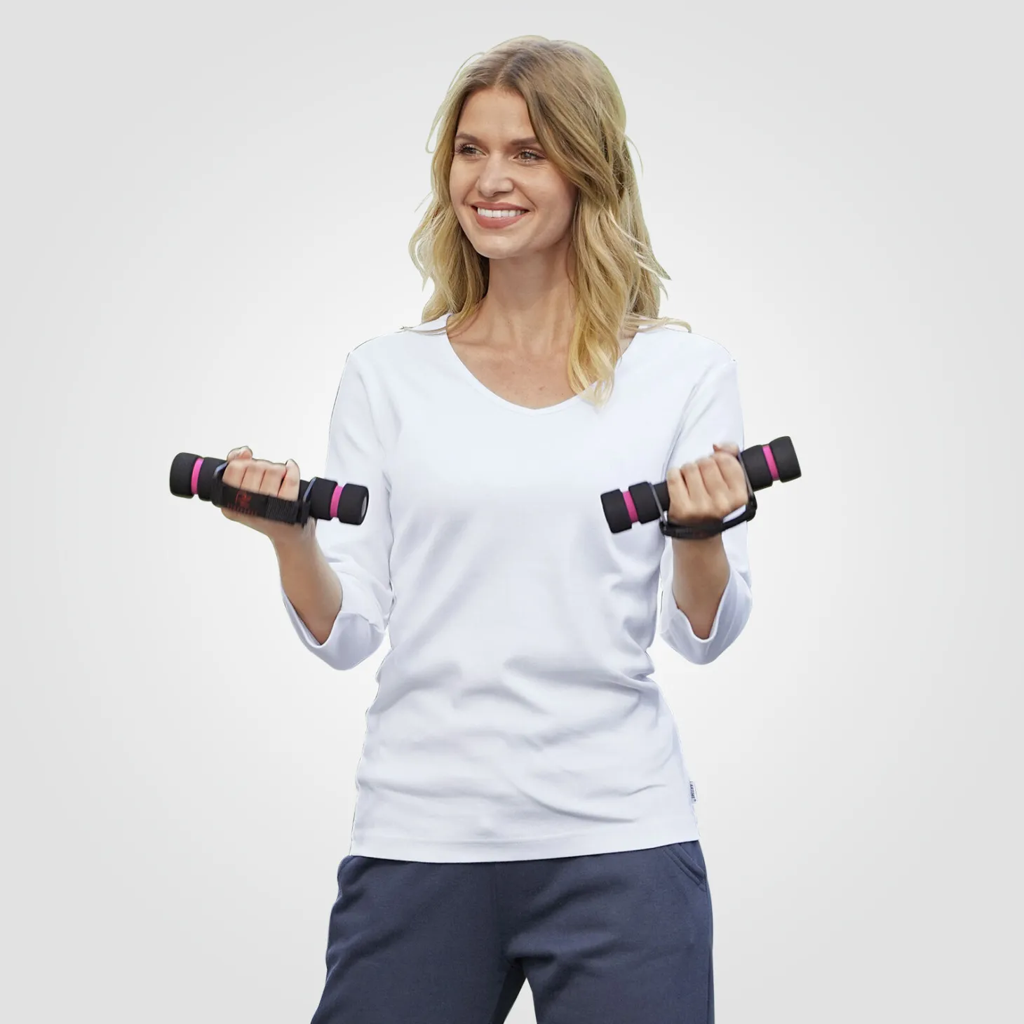 Ripp V-Neck 3/4 Arm Shirt