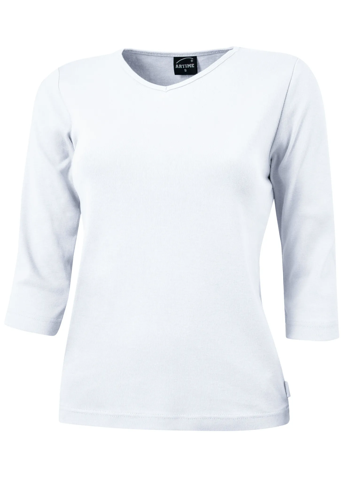 Ripp V-Neck 3/4 Arm Shirt