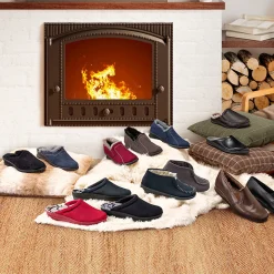 Rohde Pantoffel mit Lammfellfutter für Damen