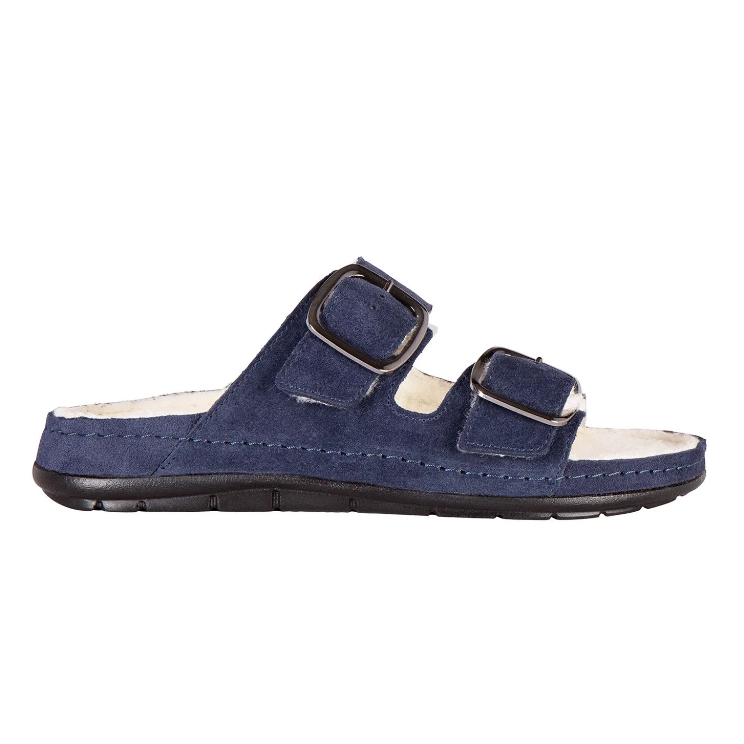 Rohde Pantolette für Damen aus weichem Veloursleder