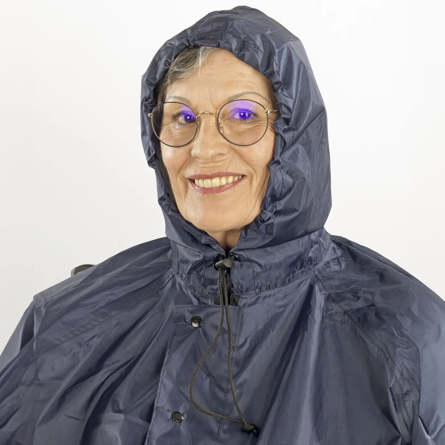 Rollstuhl-Regencape mit Ärmel
