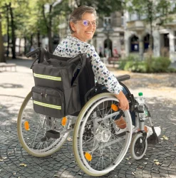 Rollstuhl-Rollator-Tasche 30.5x19x36 cm