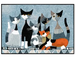 Rosina Wachtmeister Fussmatte Siamo in sei