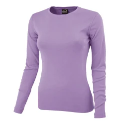 Rundhals-Shirt langarm