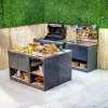 Sahara Outdoorküche Eckmodul