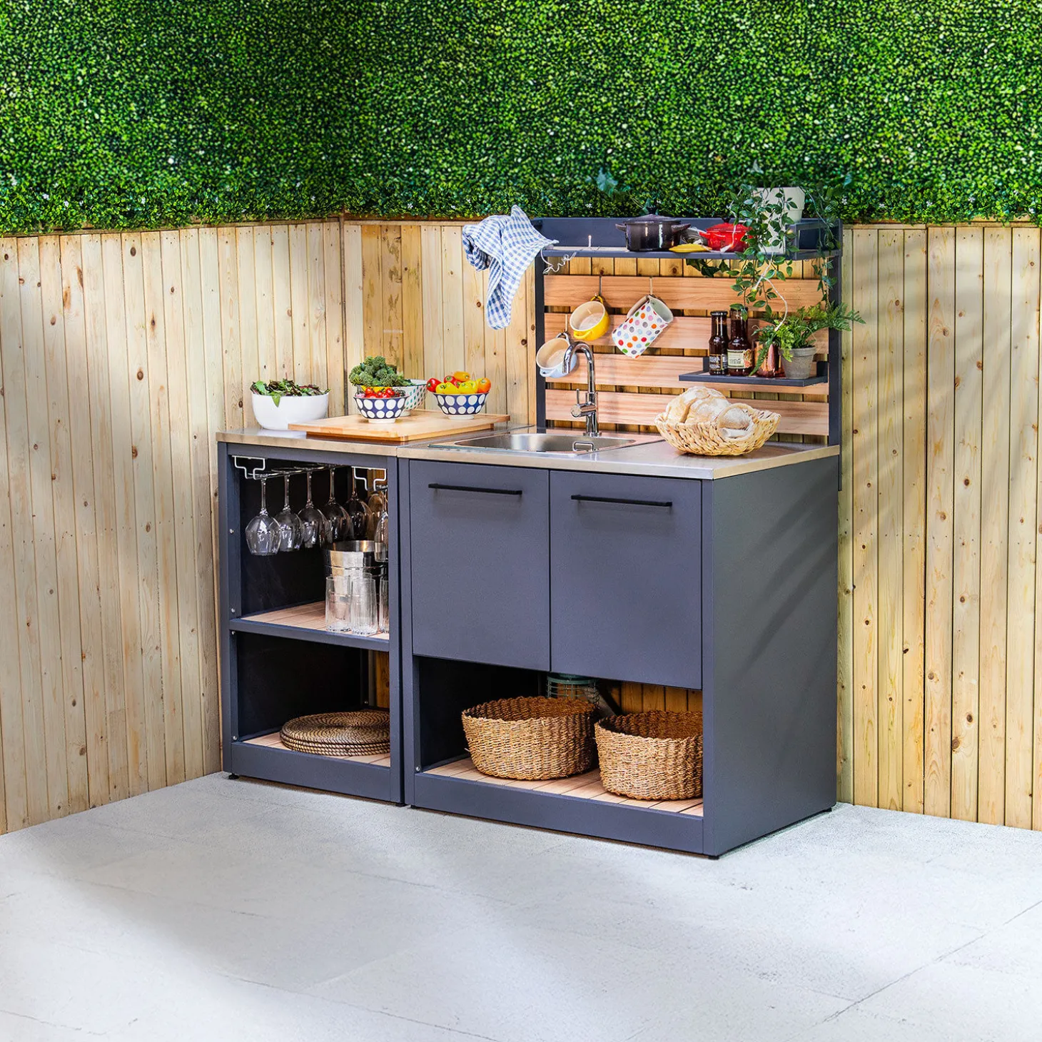 Sahara Outdoorküche Eckmodul