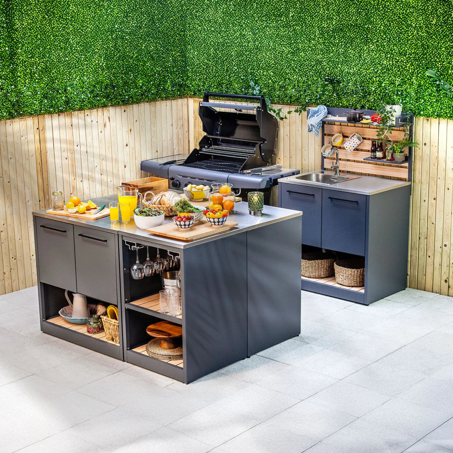 Sahara Outdoorküche Modul Spülbecken