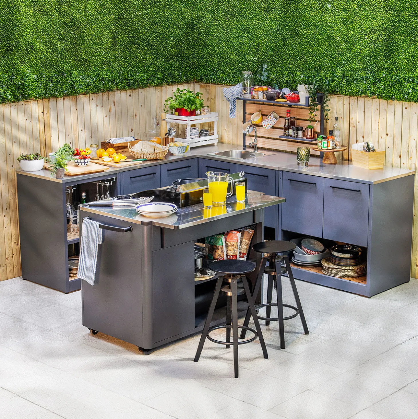 Sahara Outdoorküche Modul Spülbecken