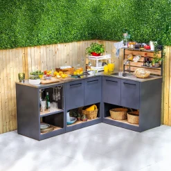 Sahara Outdoorküche Modul Rückwand