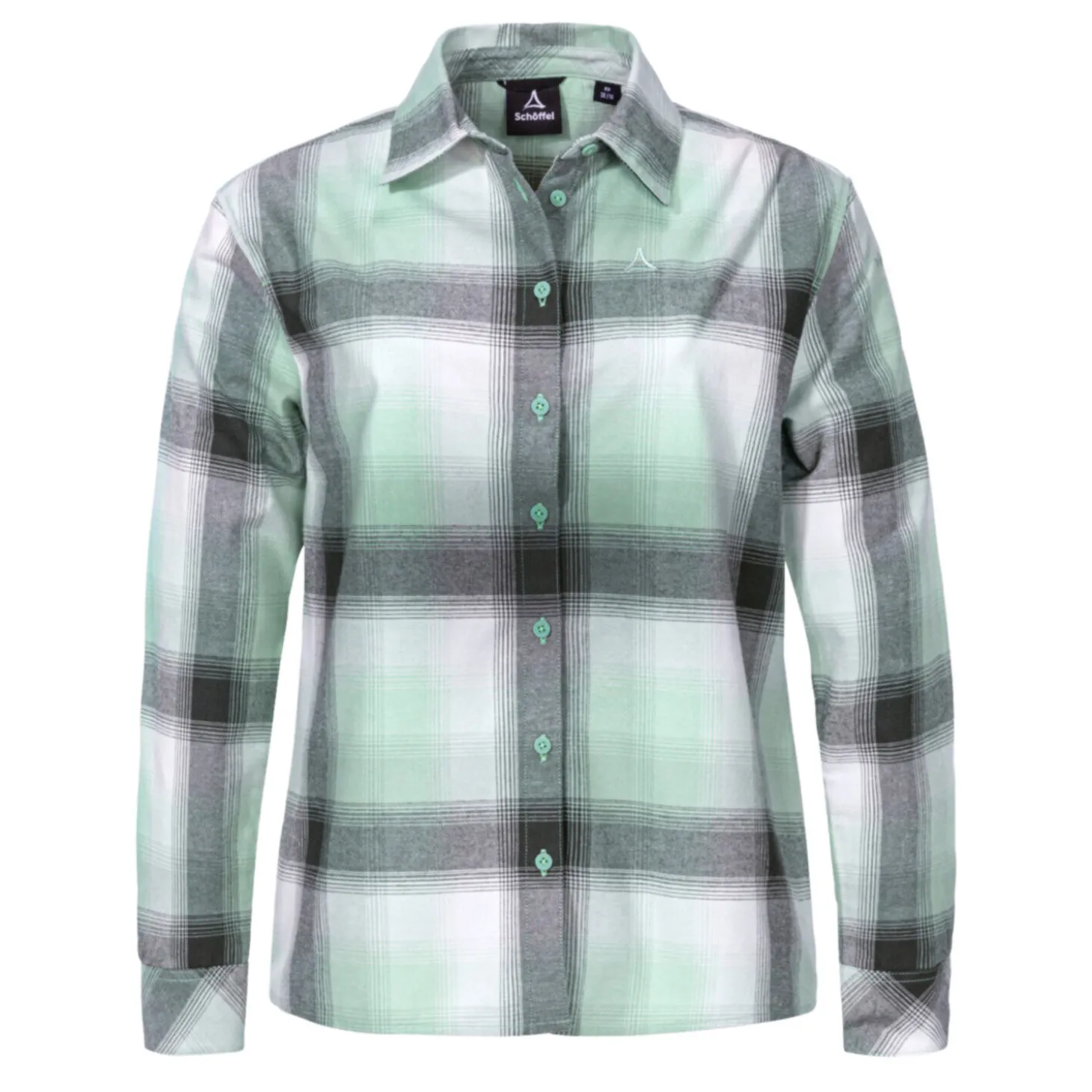 Schöffel Damen Bluse LIMEDES WMS kariert