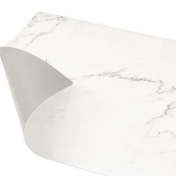 Schutzabdeckmatte Marmor weiss