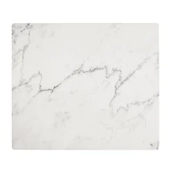 Schutzabdeckmatte Marmor weiss