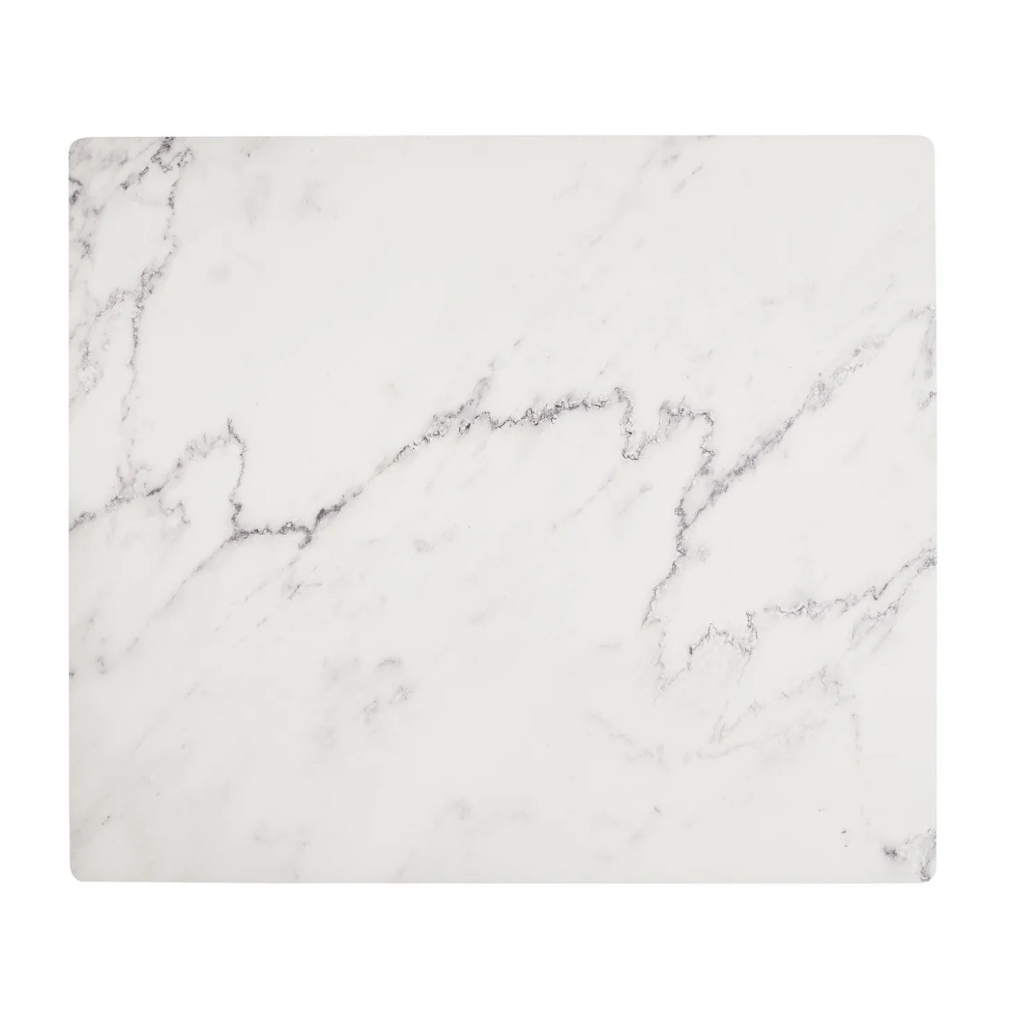 Schutzabdeckmatte Marmor weiss