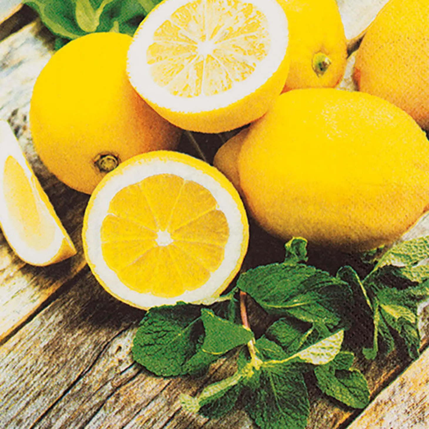 Servietten Lemon