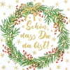 Servietten Rundherum festlich