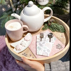 Servietten Scandi Pattern Pure