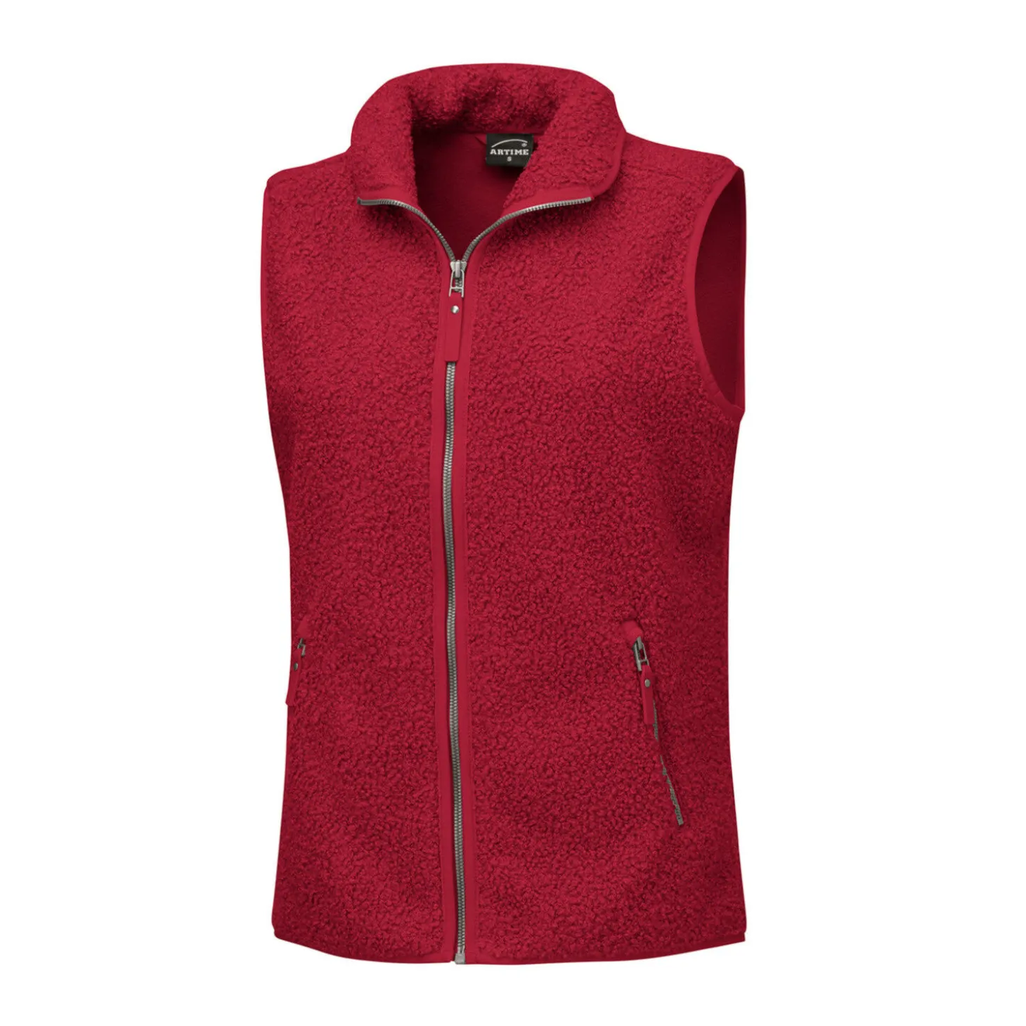Sherpa Fleece Gilet Damen wärmende Qualität