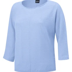 Shirt mit 3/4 Ärmeln und Ajourmuster