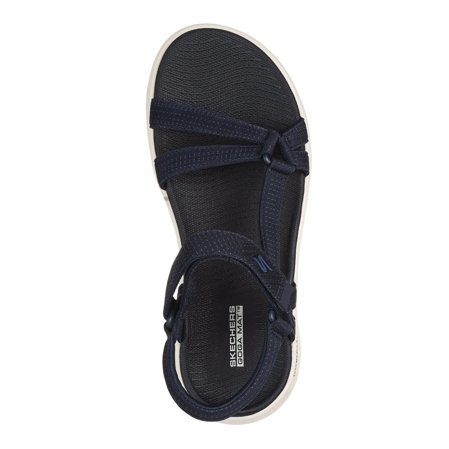 SKECHERS GO WALK Sandale aus weichem Textil