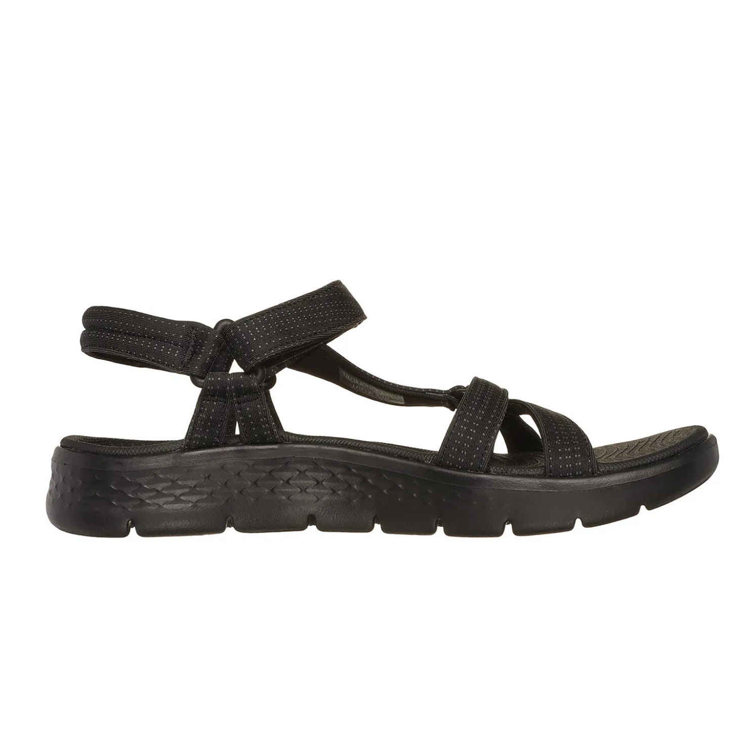 SKECHERS GO WALK Sandale aus weichem Textil