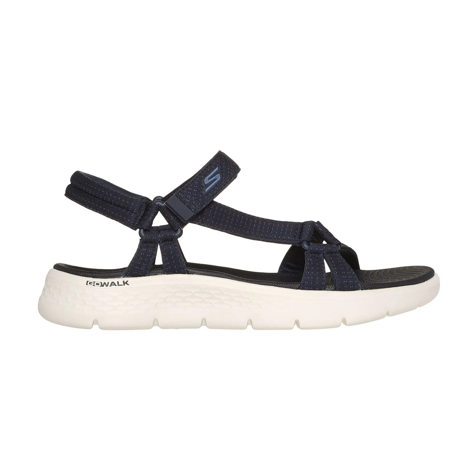 SKECHERS GO WALK Sandale aus weichem Textil