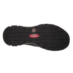SKECHERS Schlupfschuh aus Leder schwarz