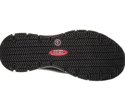 SKECHERS Schlupfschuh aus Leder schwarz
