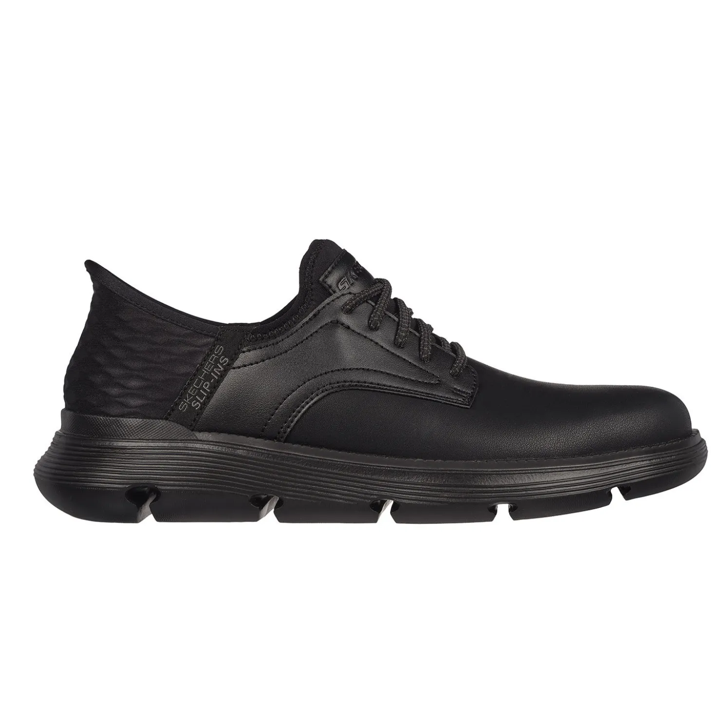 SKECHERS SLIP INS Schlupfschuh für Herren aus Glattleder