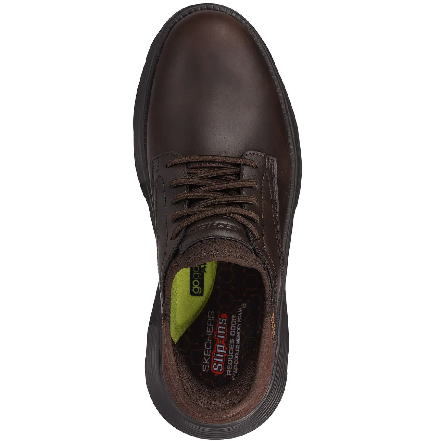SKECHERS SLIP INS Schlupfschuh für Herren aus Glattleder