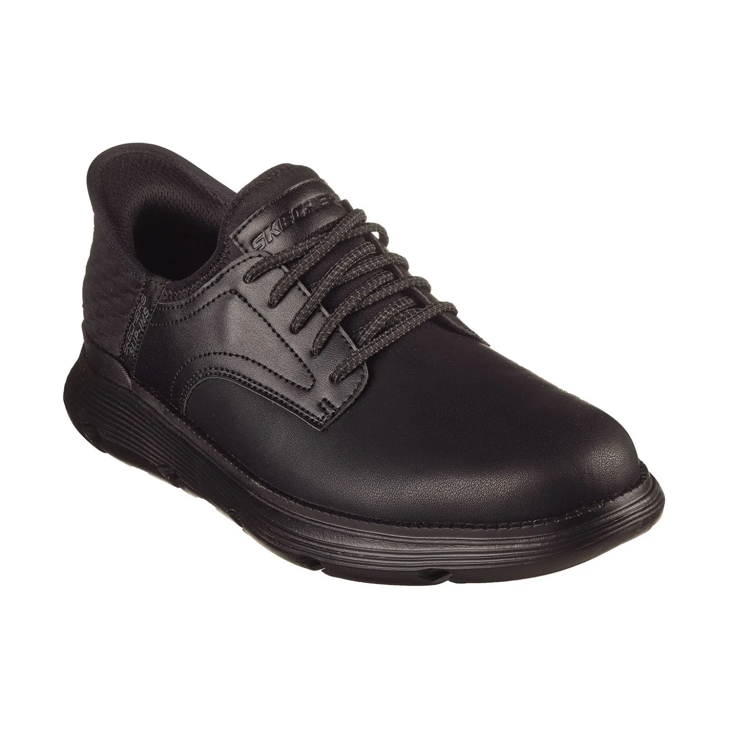 SKECHERS SLIP INS Schlupfschuh für Herren aus Glattleder