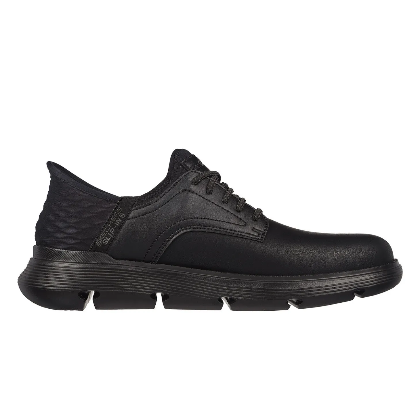 SKECHERS SLIP INS Schlupfschuh für Herren aus Glattleder