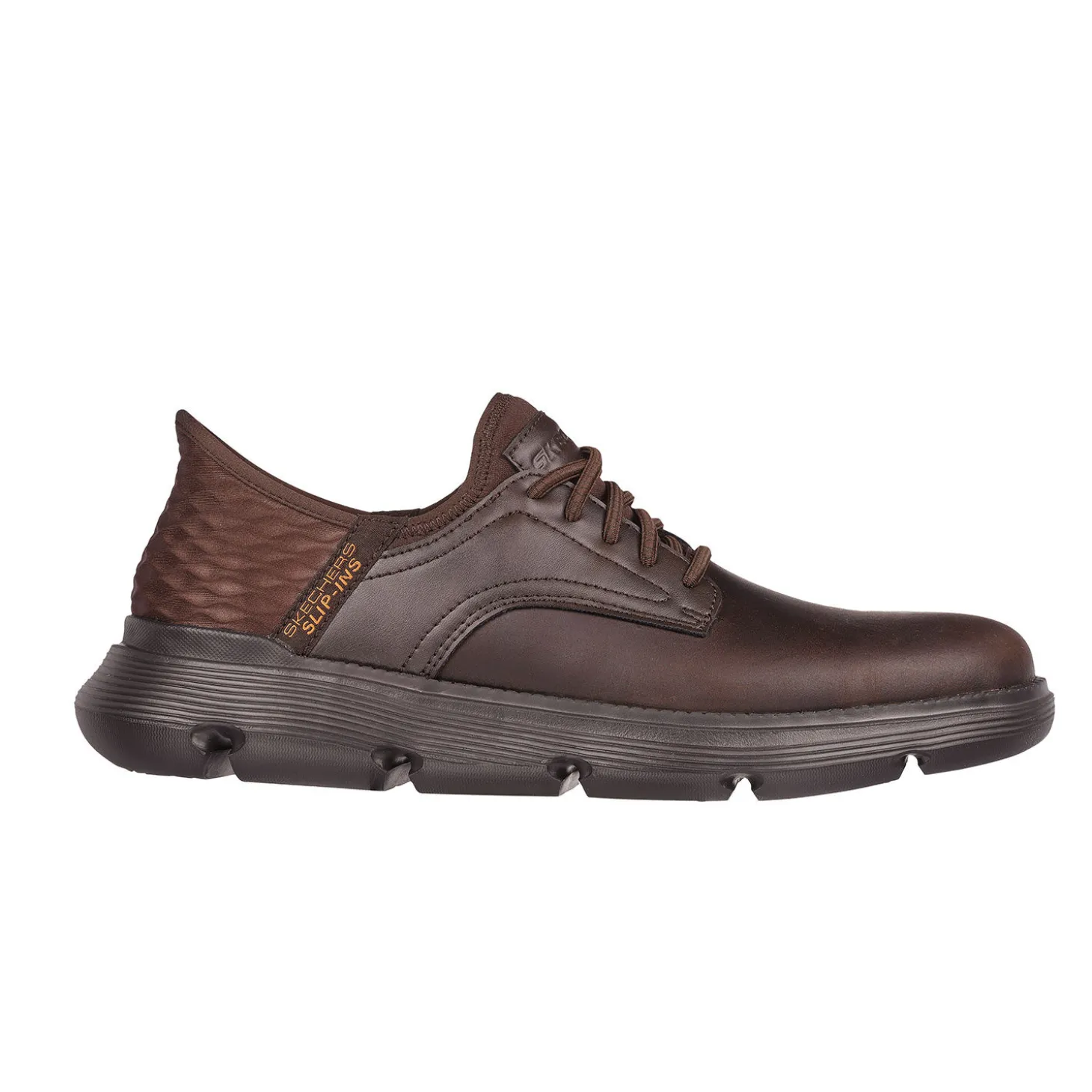 SKECHERS SLIP INS Schlupfschuh für Herren aus Glattleder