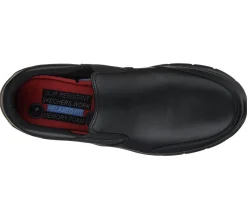 SKECHERS Slippers für Herren aus Leder