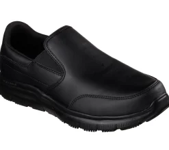 SKECHERS Slippers für Herren aus Leder