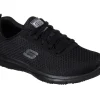 SKECHERS WORK Damen-Schnürschuh schwarz