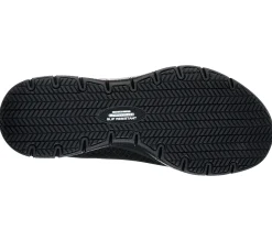 SKECHERS WORK Damen-Schnürschuh schwarz